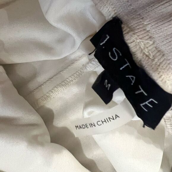 1 State womens sequin joggers size M - Picture 4 of 8